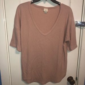 Short sleeve sweater